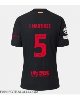 Barcelona Inigo Martinez #5 Tricou Fotbal Replică 2024-25 Barbati Deplasare